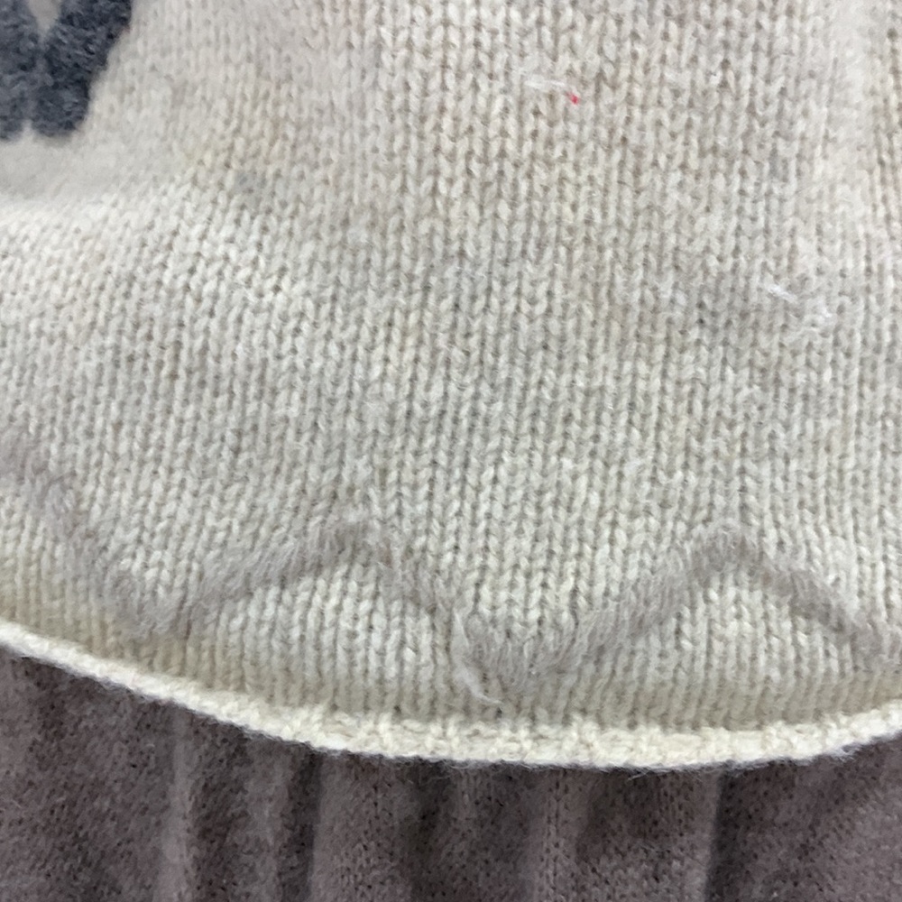 Like NEW VTG 90’ Eddie Bauer Lambswool Knit Embroidered Turtleneck - Picture 5 of 10